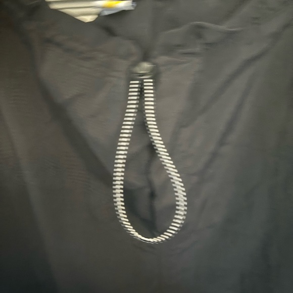 Black Old Navy high waisted utility midi skirt quick dry drawstring waist - Picture 4 of 5